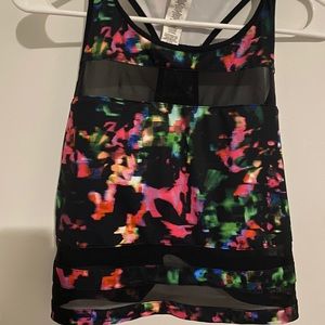 Fabletics Midi Cropped Sports Bra